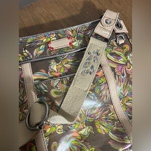 Sakroots Peace Vinyl Crossbody